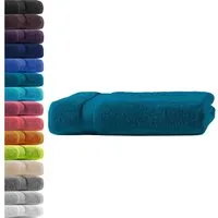 Hometex Premium Textiles Handtuch in Premium Qualität 500 g/m², Feinster Frottier-Stoff 100% Baumwolle, 1x Badetuch, weich, saugfähig, extra schwer & flauschig