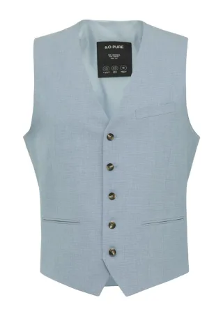 s.Oliver BLACK LABEL - Anzugweste blau - Gr. - 50