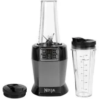 NINJA Smoothie-Maker BN495EU, 1000 W, incl. 2 x 0,7 L Becher & Becherdeckel mit Ausguss, mit Auto-iQ