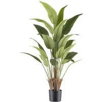 Kunstpflanze Strelitzia reginae, Creativ green, Höhe 120 cm, mit tollem Blattwerk