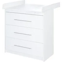 roba® Wickelkommode Maren, mit abnehmbarem Aufsatz, schmal, 3 Schubladen