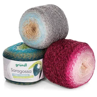 gründl Wolle Saragossa Garn-Set
