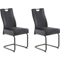 HELA Esszimmerstuhl Erika S (Set, 2 St), 2 oder 4 Stück, komfortable Federkern Polsterung, Freischwinger