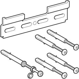 Geberit Befestigungsset, Smyle, Hochschrank Modell 805000/01/02/03, 595658000 595658000