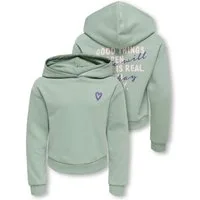 KIDS ONLY Kapuzensweatshirt KOGCOOPER LIFE LOV E LS HOOD FR SWT Baumwollmischung, regular fit