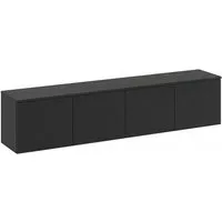 KOMTO Wandregaltisch KOMTO TV Lowboard Hängend – TV Unterschrank, Sideboard für Wohnzimmer