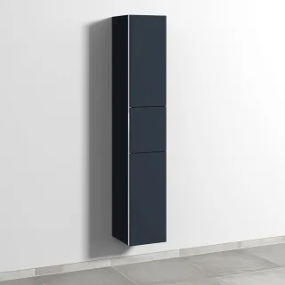 Sanipa 3way Hochschrank mit 2 Türen und 1 Auszug, Marine-Matt BP1011R