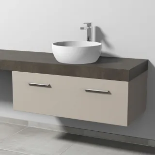 Sanipa Waschtischunterbau mit Auszug 2morrow (G3325) 340x1000x520 Kaschmir-Matt, G33251U G33251U