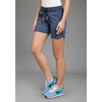 KangaROOS Sweatshorts Sweatshorts, mit Eingrifftaschen und Alloverdruck