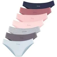 Vivance Jazz-Pants Slips (Packung, 7-St., 7er-Pack) Angenehm elastische Baumwollqualität
