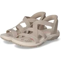 Skechers Skechers 163460 TPE Damen Textil & Synthetik taupe Sandalette