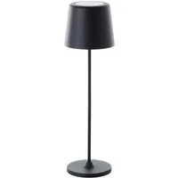 Brilliant LED Tischleuchte Kaami - mobile LED Außen Tischlampe, Dimmfunktion, mehrere Helligkeitsstufen, LED fest integriert, Warmweiß, mobile LED Außen Tischlampe, 37 cm, 310 lm, Touchdimmer, USB