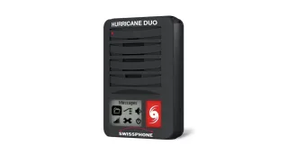 Meldeempfänger | Swissphone | HURRICANE DUO Serie | BOS Pager 2m Oberband | DME II III Text Sprachausgabe | digitaler Funkmelder Feuerwehr Rettungsdie SET 2m OB 164-174MHz ohne Zusatzfunktion