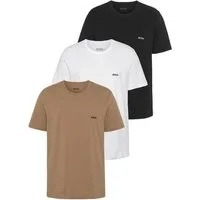 BOSS T-Shirt Rundhals BOSS ONE (Packung, 3-tlg., 3er-Pack) mit dezentem BOSS Logo-Print