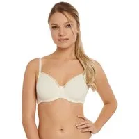 Lisca Bügel-BH Bügel BH Ines (Stück, 1-tlg) vorgeformte Cups, mit Baumwolle, Uni, Basic