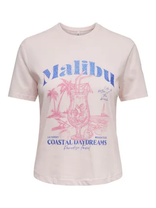 ONLY - T-Shirt - Onldina violet - Gr. - XL
