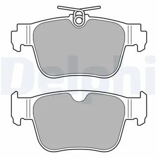 Delphi Bremsbel?ge hinten Audi CUPRA Seat Skoda VW LP3669