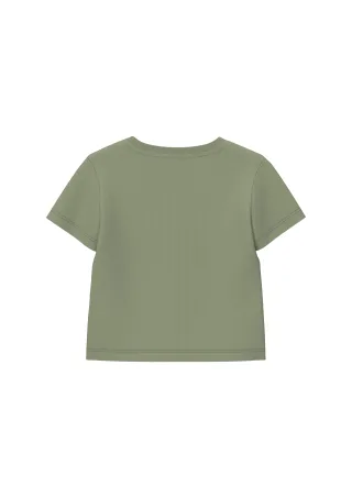 s.Oliver - T-Shirt olive - Gr. - 68