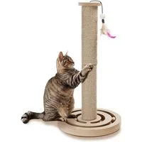 nobleza Kratzsäule Interaktives Katzenspielzeug Kratzsäule Kratzstamm
