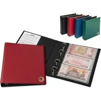 MC.Sammler Sammleretui MC.Sammler Banknoten - Album mit 20 Hüllen für 50 Banknoten