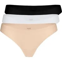 Yenita® String Seamless Tanga (3-St) in angenehmer Microfaserqualität
