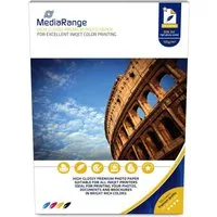 Mediarange Fotopapier 100 Blatt Fotopapier DIN A4 high glossy glänzend einseitig 135 g/m²