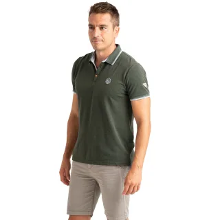 Herren Polo-Shirt mit kurzen Ärmeln, Baumwoll-Melange-Strick PRI2636