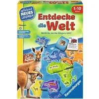 Ravensburger Spiel Neues Lernen Zuordnungs- und Legespiel Entdecke die Welt 24990