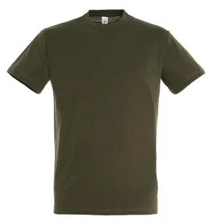 SOLS Herren Regent T-Shirt mit kurzen Ärmeln (Armee)