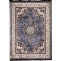 Mazovia Orientteppich Orientalisch Vintage Teppich Traditioneller Orient Teppich, 80 x 150 cm, Kurflor, Waschbar in Waschmaschine, Höhe 5 mm, Rutschfest