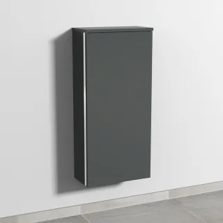 Sanipa 3way Mittelschrank mit 1 Tür, Anthrazit-Matt, BR17122 BR17122