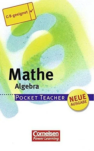 Pocket Teacher - Sekundarstufe I (mit Umschlagklappen): Mathematik: Algebra