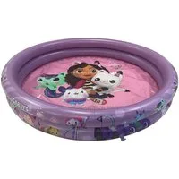 Happy People Planschbecken 2 Ring Pool Gabbys Dollhouse Planschbecken 100x23cm, 2-Ring Konstruktion