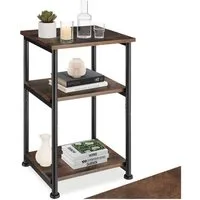 tectake Beistelltisch Couchtisch Memphis 34x30x59cm (1-St., 1 tlg), Industrial Style