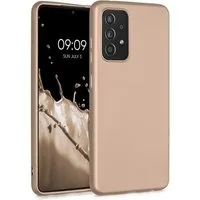 kwmobile Handyhülle Handyhülle für Samsung Galaxy A52 / A52 5G / A52s 5G Hülle, Silikon Case metallisch schimmernd - Schutzhülle Cover