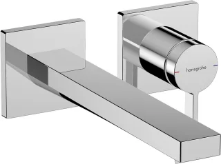 Hansgrohe 2-Loch Waschtischmischer Unterputz Tecturis E F-Set 225 mm Auslauf chrom, 73051000 73051000
