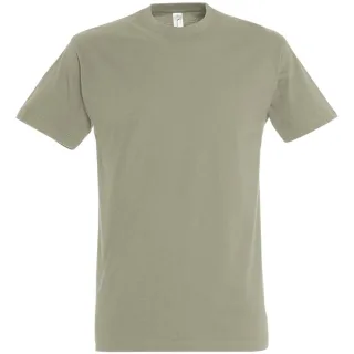 SOLS Mens Imperial Heavyweight Short Sleeve T-Shirt (Khaki)