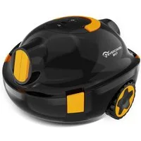 EVERCROSS BOT Poolroboter Y10 Kabelloser Poolroboter Akku, 100Min Akkulaufzeit, Bis zu 120m², Doppelmotorantrieb, Selbsteinparkfunktion, 180μm Filter, IPX8