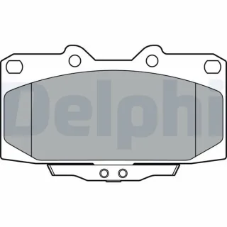 Delphi Bremsbel?ge vorne Toyota Yaris P13 1,8 Grmn Nsp131