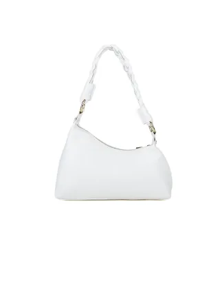 Giulia Monti Schultertasche Weiß