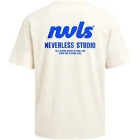 Neverless Oversize-Shirt Herren T-Shirt - Typographie Design NVLS Studio - Oversized Relaxed mit Print