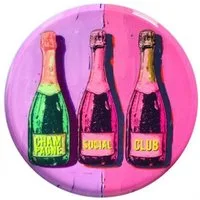 Giftcompany Tablett Dekotablett Love Trays Champagne Social Club (23cm)