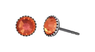 konplott - Ohrstecker - Black Jack orange