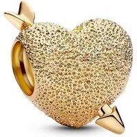 Pandora Bead 763666C00, Amor Herz Goldfarben