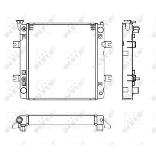 NRF Motork?hler gel?tet 52242
