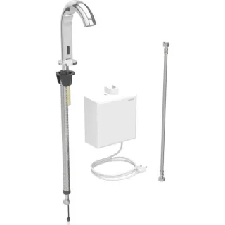 Geberit Waschtischarmatur Piave, Standmontage mit AP-Funktionseinh. Netz o. Mischer, 116161211 116161211