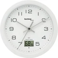 technoline Badezimmeruhr WT 3100 (mit Temperatur- und Luftfeuchteanzeige)