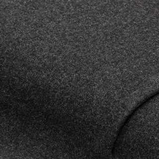 Hosenstoff mit Wolle, anthrazit