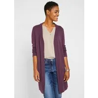 bonprix Longstrickjacke (1-tlg) Oversize-Passform, kuschelig weicher Strick, ohne Verschluss