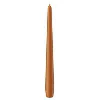 Wiedemann Kerzen Spitzkerze Spitzkerzen (konische Kerzen) Cognac 250 x Ø 25 mm, 12 Stück
